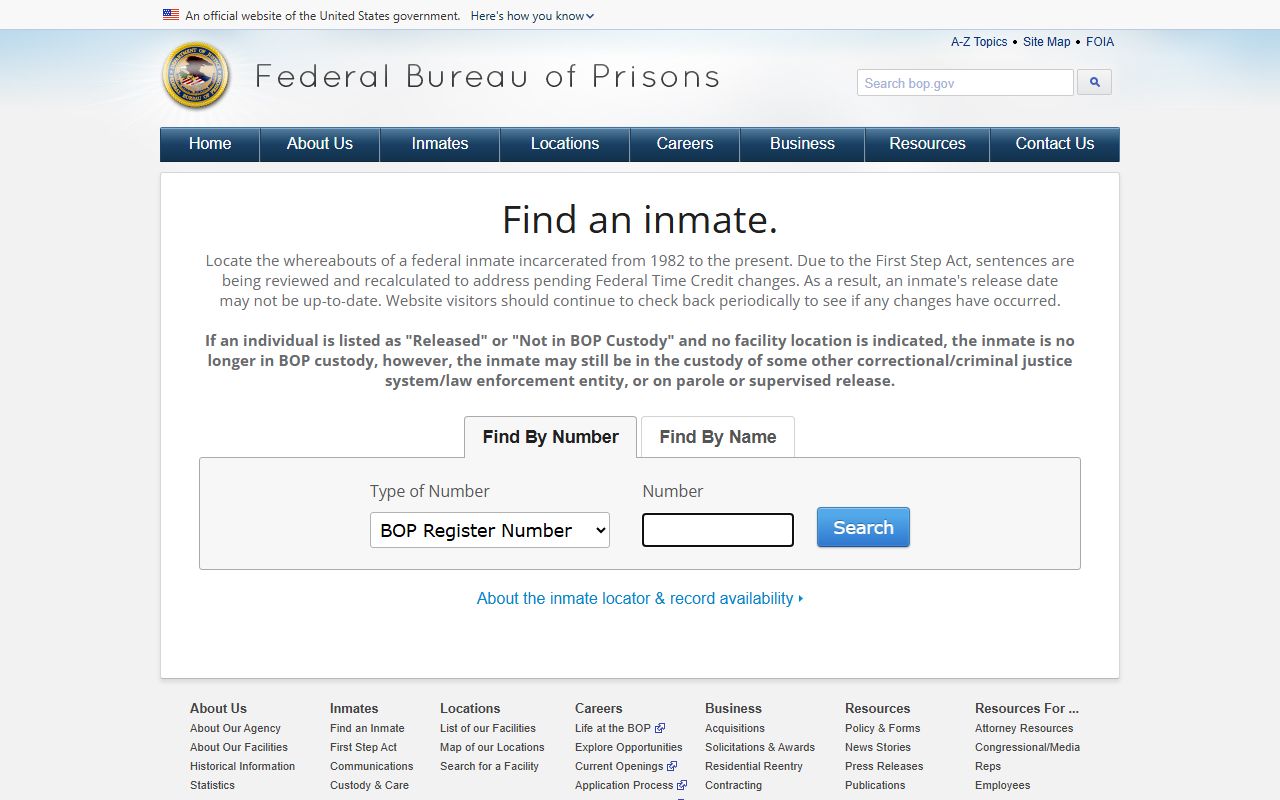 BOP locator fallback for Crawford County jail mugshots questions after federal transfer